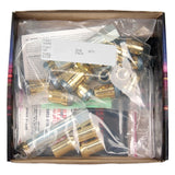 McGard SplineDrive Tuner 5 Lug Install Kit w/Locks & Tool (Cone) M12X1.5 / 13/16 Hex - Gold - 65557GD