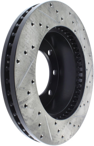 StopTech Slotted & Drilled Sport Brake Rotor - 127.65112R