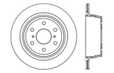 StopTech Drilled Sport Cryo Brake Rotor Right Rear 07-16 Chevy Silverado 1500 - 128.66065CR