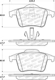 StopTech Street Brake Pads - 308.09800