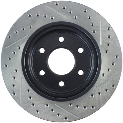 StopTech Slotted & Drilled Sport Brake Rotor - 127.42085R