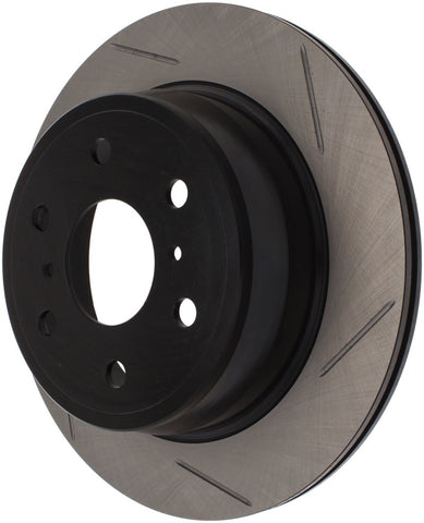 StopTech PowerSlot Chevrolet Avalanche/Silverado/Suburban/Tahoe / GMC Yukon Left Slotted Rear Rotor - 126.66065SL