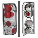 Spyder Ford F150 87-96/Ford Bronco 88-96 Euro Style Tail Lights Chrome ALT-YD-FF15089-C - 5003317