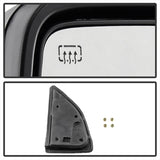 xTune Ford SuperDuty 08-15 Extendable Heated Mirrors w/ LED Signal Smoke MIR-FDSD08S-PW-SM-SET - 9935831