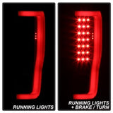 xTune 17-18 Ford F-250 Super Duty (Excl LED Models) LED Tail Lights-Blk Smk (ALT-ON-FS17-LBLED-BSM) - 9041617