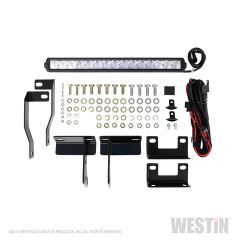 Westin 2009-2018 Dodge/Ram 1500 (Excl. Rebel model) Ultimate LED Bull Bar - Chrome - 32-1960L