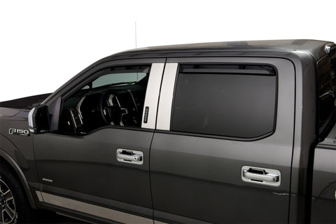 Putco 17-20 Ford SuperDuty - CrewCab (Set of 4) Element Tinted Window Visors - 580065