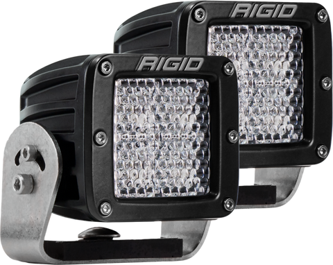 Rigid Industries Dually HD Black- 60 Deg. Lens - Set of 2 - 222513