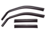 WeatherTech 2011+ Volvo S60 Front and Rear Side Window Deflectors - Dark Smoke - 82579