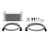 Mishimoto Universal 10 Row Oil Cooler Kit (Metal Braided Lines) - MMOC-U