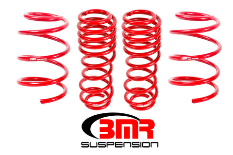 BMR 07-14 Shelby GT500 Lowering Springs (Set Of 4) - Red - SP072R