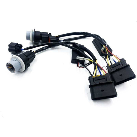 AlphaRex 13-18 Ram 1500 Wiring Adapter Stock Proj Headlight to AlphaRex Headlight Converters - 810003