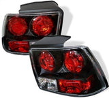 Spyder Ford Mustang 99-04 (will not fit the Cobra model)Euro Style Tail Lights Black ALT-YD-FM99-BK - 5003669