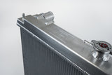 CSF Nissan R33 Skyline GT-R/GTS Full Billet Aluminum High-Performance Radiator - Black - 7219B