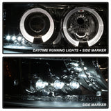 Spyder GMC Sierra 1500/2500/3500 99-06 Projector Headlights LED Halo LED Chrome PRO-YD-CDE00-HL-C - 5009364