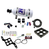 Nitrous Express Dominator Single Entry Crossbar Pro-Power Nitrous Kit (100-500HP) w/5lb Bottle - 63570-05