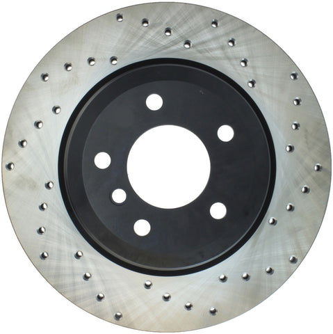 StopTech Sport Cross Drilled Brake Rotor - Rear Left - 128.34109L