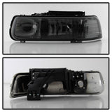 Xtune Chevy TahOE 00-06 Amber Crystal Headlights Smoke HD-JH-CSIL99-SM - 5064257