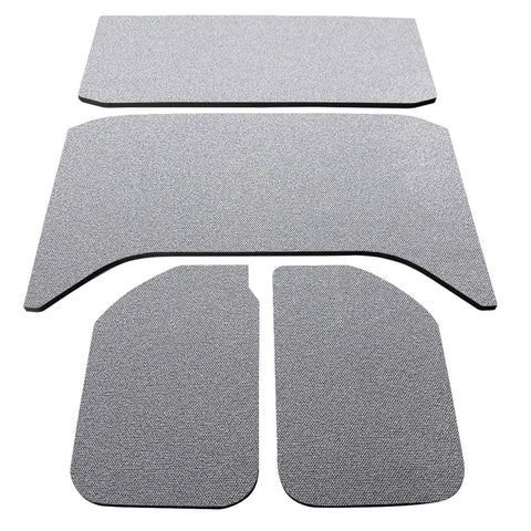 DEI 11-18 Jeep Wrangler JK 4-Door Boom Mat Headliner - 4 Piece - Gray - 50139