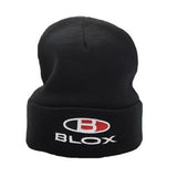 BLOX Racing Classic Beanie - Black w/ Stacked Logo - BXAP-00126