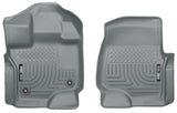 Husky Liners 15-23 Ford F-150 Super/Super Crew Cab WeatherBeater Grey Front Floor Liners - 18362