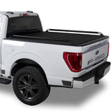 Putco 04-14 Ford F-150 - 6.5ft & Flareside Bed Locker Side Rails - Black Powder Coated - 88829