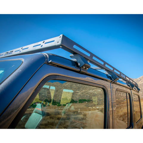 DV8 Offroad 18-21 Jeep Wrangler JL 4-Door Roof Rack - RRJL-01