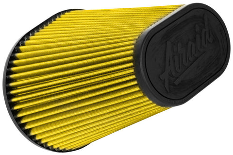 Airaid Universal Air Filter -Cone 6in FLG x 9-1/2x7-1/2in B x 6-3/8x3-3/4inTx 9-1/2in H - Synthaflow - 724-127