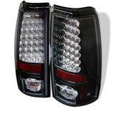 Spyder Chevy Silverado 1500 99-02 (Not Fit Stepside) LED Tail Lights Blk ALT-YD-CS99-LED-BK - 5002044