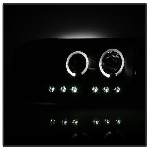 Spyder Dodge Ram 1500 02-05 03-05 Projector Headlights LED Halo LED Blk Smke PRO-YD-DR02-HL-BSM - 5078384