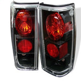 Spyder Chevy S10/S10 Blazer 82-93/GMC Jimmy 82-94 Euro Style Tail Lights Black ALT-YD-CS1082-BK - 5001832