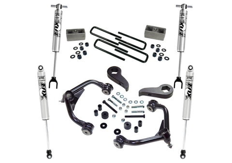 Superlift 11-19 Chevy Silverado 2500HD - 3in Lift Kit w/ Fox 2.0 Series Shocks - K1010F