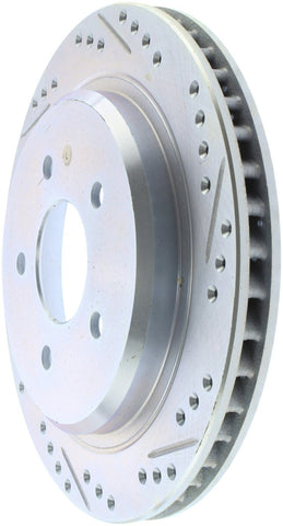 StopTech Select Sport Drilled & Slotted Rotor - Front Right - 227.62061L