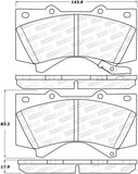 StopTech Street Select Brake Pads - 305.13130