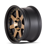 Mayhem 8300 Prodigy 20x9 / 8x180 BP / 0mm Offset / 130.8mm Hub Matte Black w/ Bronze Tint Wheel - 8300-2978TZ