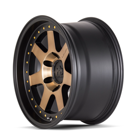 Mayhem 8300 Prodigy 20x9 / 8x180 BP / 0mm Offset / 130.8mm Hub Matte Black w/ Bronze Tint Wheel - 8300-2978TZ