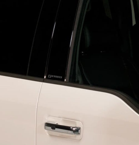 Putco 15-20 Ford F-150 SuperCrew / SuperCab - w/o Keypad Black Platinum Pillar Posts Classic - 402679BPFD