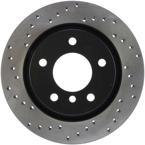 StopTech 99-05 BMW 3-Series Drilled Right Rear Rotor - 128.34049R