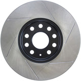 StopTech Power Slot 05-10 VW Jetta (except Wagon) Front Right Slotted Rotor - 126.33110SR