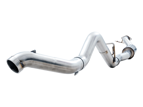 AWE Tuning 2021+ Ford Bronco 0FG Exhaust (No Tips) w/ Bash Guard - 3015-21000