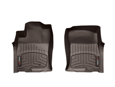 WeatherTech 10-14 Lexus GZ460 Front FloorLiners - Cocoa - 472861