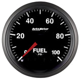 Autometer Elite 52mm 0-100 PSI Fuel Pressure Peak & Warn w/ Electronic Control Gauge - 5671