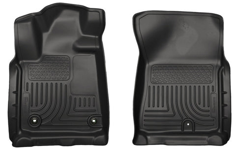 Husky Liners 12-13 Toyota Tundra Weatherbeater Black Front Floor Liners - 18561