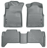 Husky Liners 05-13 Toyota Tacoma WeatherBeater Combo Grey Floor Liners - 98952