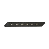 Putco 19-20 Ford Ranger SuperCab - w/ RANGER Etching (2pcs) Black Platinum Door Sills - 95144BPFD