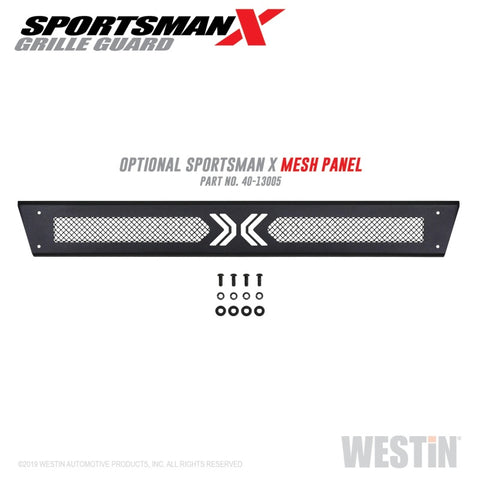 Westin 16-21 Toyota Tacoma Sportsman X Grille Guard - Tex. Blk - 40-33885