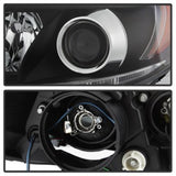 Spyder 2015-2017 Toyota Sienna Projector Headlights - DRL LED - Black PRO-YD-TSEN15-DRL-BK - 5084002