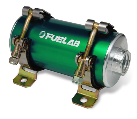 Fuelab Prodigy High Flow Carb In-Line Fuel Pump - 1800 HP - Green - 41403-6