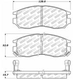 StopTech Street Select Brake Pads - Rear - 305.04840