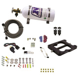 Nitrous Express Q-Jet/Holley Spread Bore Hitman Nitrous Kit (100-150-200HP) w/Composite Bottle - 40080-12